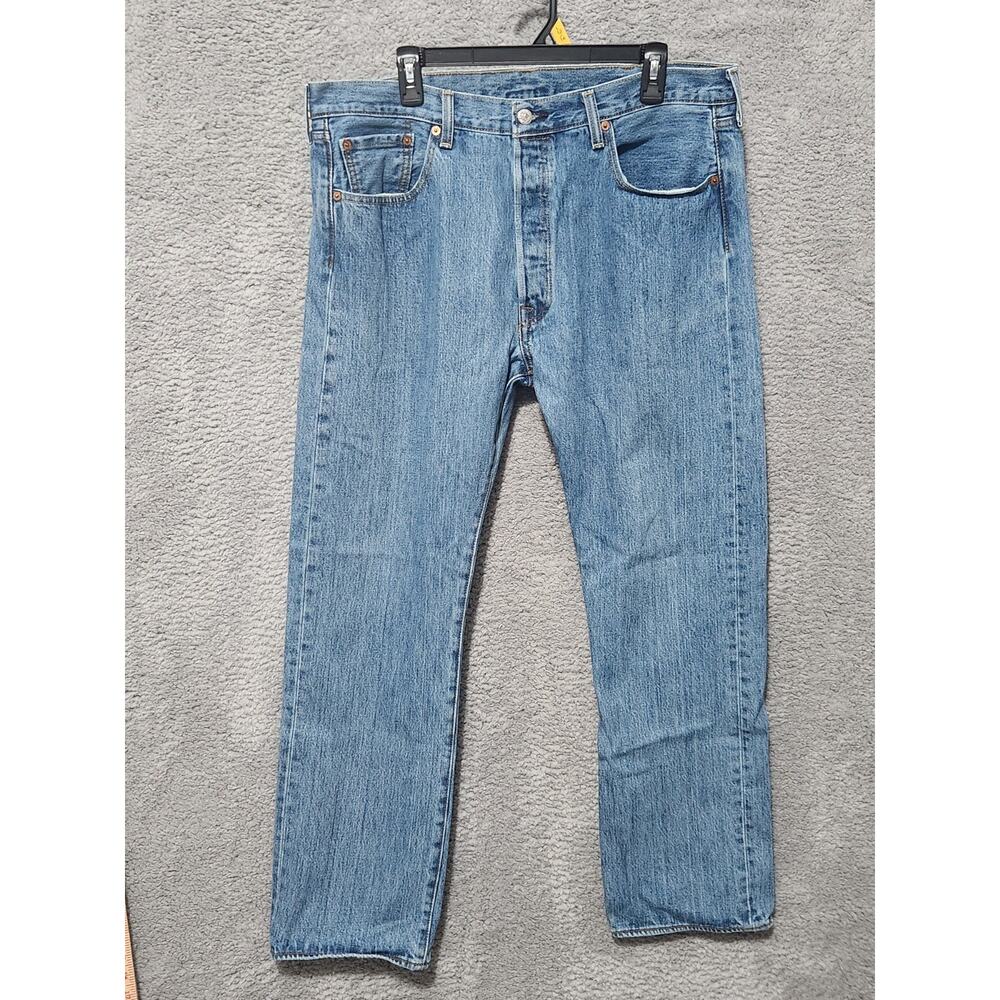 Levi's Men's 501 38W x 32L Fit Jeans - Button Fly